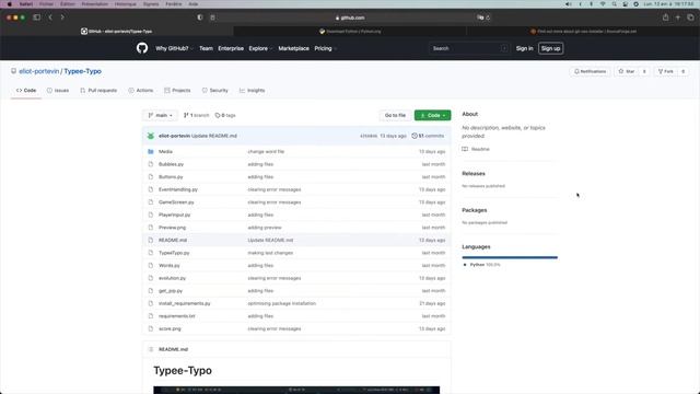 Typee Typo Install for MacOS смотреть онлайн