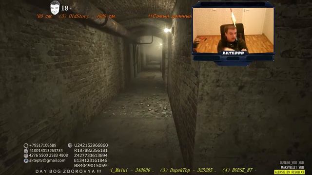 15. Угарные моменты со стрима AkTep играет в Outlast 18+