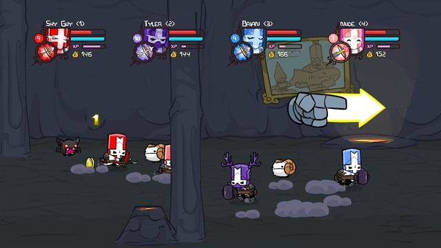 Castle Crashers Remastered Walkthrough - Part 04 (4 Players)