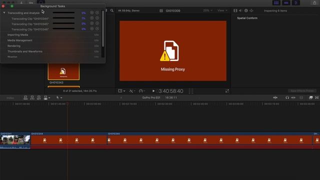 How To Fix Missing Proxy In FCPX