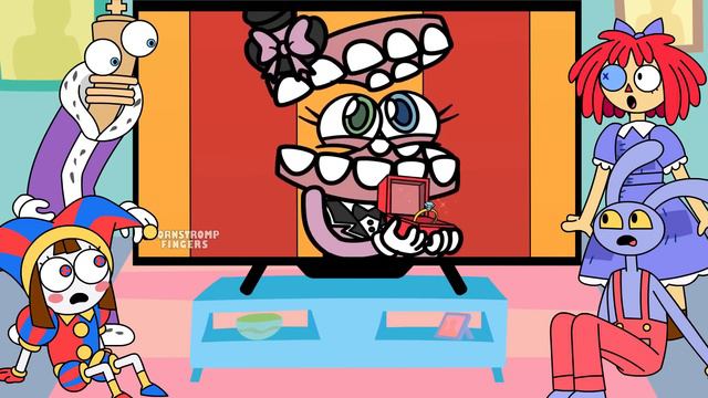 JAX REACTS to The Amazing Digital Circus GIRLS, But the COLORS are MISSING! смотреть онлайн