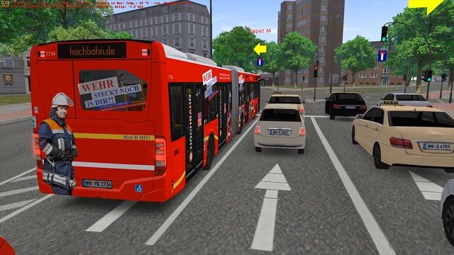 OMSI 2 - Hamburg Buses 2018 - Bus Depot Route! 4K смотреть онлайн