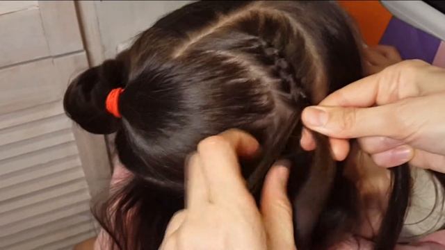 Сердце. Прическа на день Валентина // Heart. Valentines Day Hairstyle смотреть онлайн