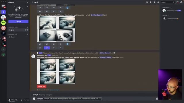 Live #63 Criando uma Landing Page com ChatGPT + MidJourney + Elementor + Photoshop смотреть онлайн