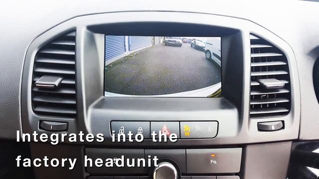 Vauxhall Insignia Reverse Camera Install смотреть онлайн