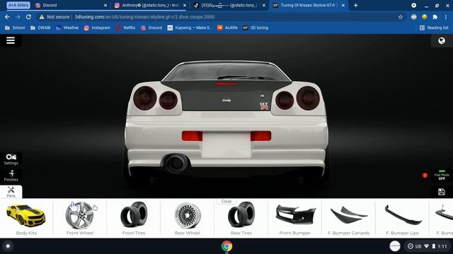 3d tuning Gtr R34 mods смотреть онлайн