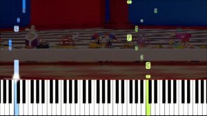 удивительный цифровой цирк на пианино