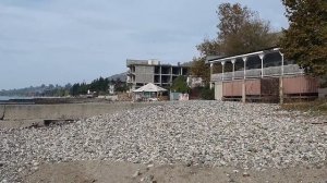 Новый Афон. По Набережной от Окраины до Центра города