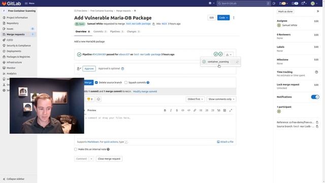 GitLab Container Scanning in all Tiers смотреть онлайн