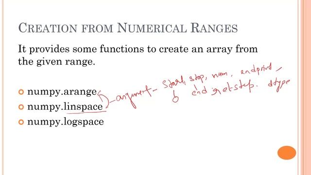 #12 -Array Creation using Numerical Value Part 1 | How to Use Array In Data Science | Full Course смотреть онлайн