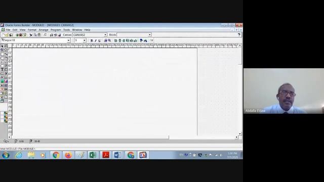 Oracle Forms - Part1 - Dr. Abdalla Eldaw смотреть онлайн