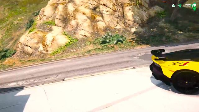 ТАКСИСТ НА LAMBORGHINI AVENTADOR SVJ в ГТА 5 ОНЛАЙН! ЦЕПАНУЛ ДЕВУШКУ ОБЗОР МОДА GTA 5 MODS