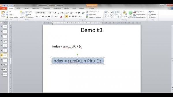 How to create formulas and equations with Microsoft Equation Editor