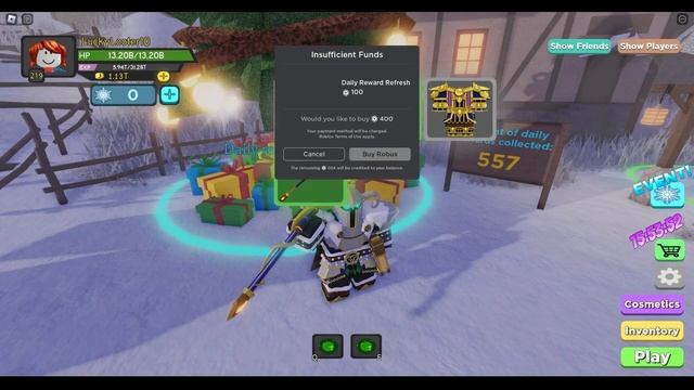 Gilded Skies War Legendary in Daily Rewards Ep. 28 Dungeon Quest Roblox смотреть онлайн