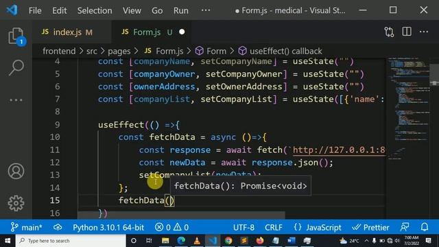 How To Create Select Dropdown in React JS With Fetched Data From API смотреть онлайн