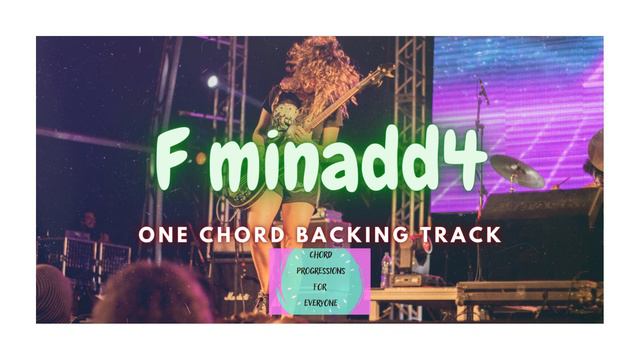 F minadd4 - ONE CHORD JAM PIANO BACKING TRACK смотреть онлайн