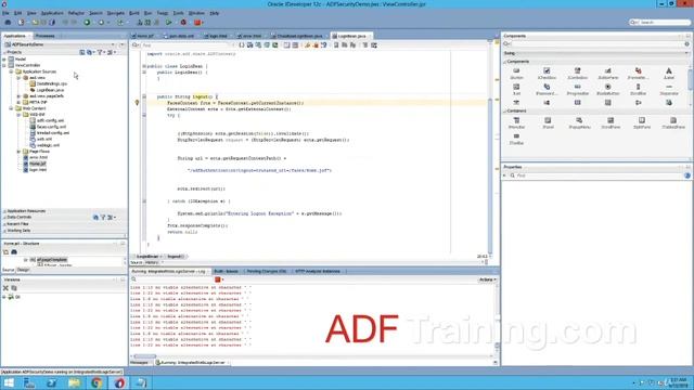 Implement ADF Security on your Project - Oracle ADF 12C for Beginners смотреть онлайн