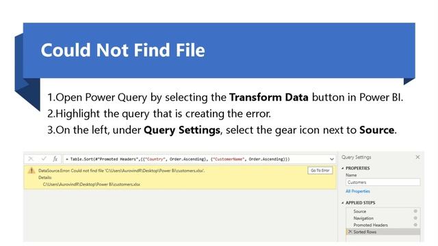 How to resolve Data Import Errors in Power BI | 5 Common Errors in Power BI with Solutions смотреть онлайн
