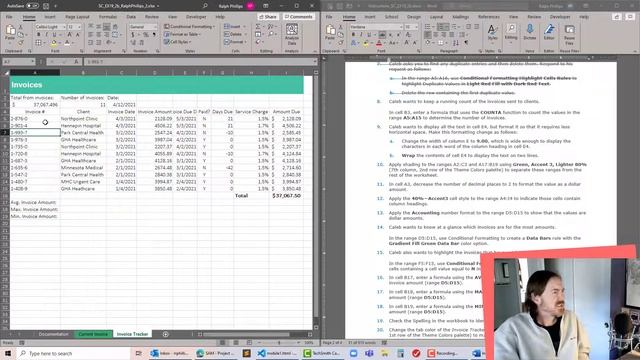 #CIS120 wk06 Demonstration - Completing an #Excel #SAM Project for Assignment 6 смотреть онлайн