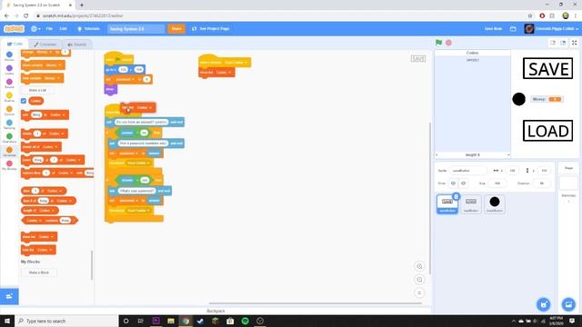 How To Make A Variable Saving System In Scratch (DkUniverse) смотреть онлайн