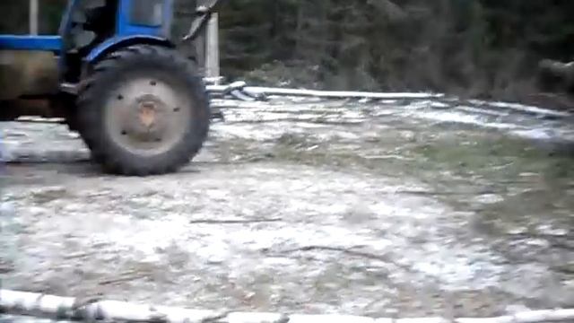 самодельный погрузчик на Т-40 смотреть онлайн