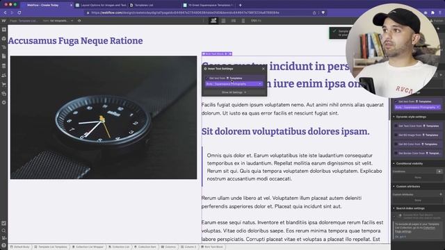 I made a $5,000/month Blog Template with Webflow смотреть онлайн