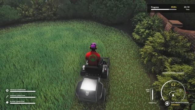 Lawn Mowing Simulator | haha touching grass смотреть онлайн