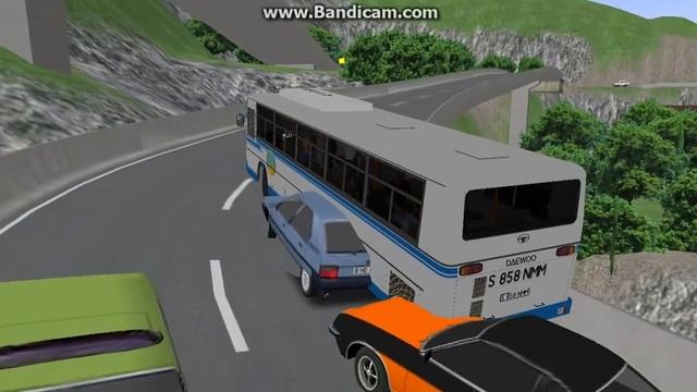 Omsi bus danger driving (17) 巴士遊戲 危險駕駛 韓國 大宇巴士 Daewoo bs106 대우버스주식회사 смотреть онлайн