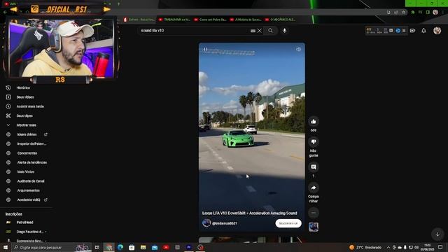 RS REAGE AVALIAÇÃO DA ZUEIRA #21 - PORSCHE CARRERA GT (ZUEIRA INSANA) смотреть онлайн