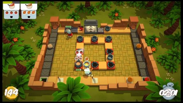【Overcooked The Lost Morsel】Level 1-3 смотреть онлайн