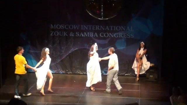 Kan Kan in Moscow Zouk&Samba Congress 2012 смотреть онлайн