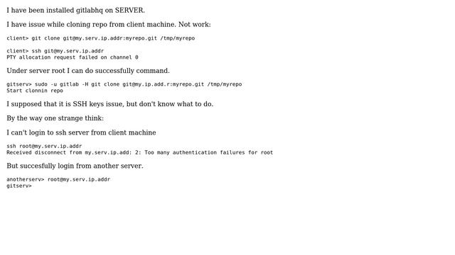 DevOps & SysAdmins: Git server SSH user authorization failed смотреть онлайн