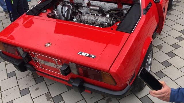 FIAT X1/9 engine sound live смотреть онлайн