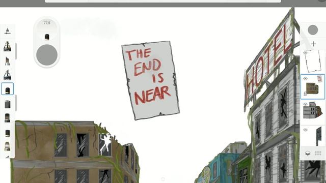 Painting a Apocalypse City with Autodesk Sketchbook - The Big Tutorial Projekt is Over! смотреть онлайн