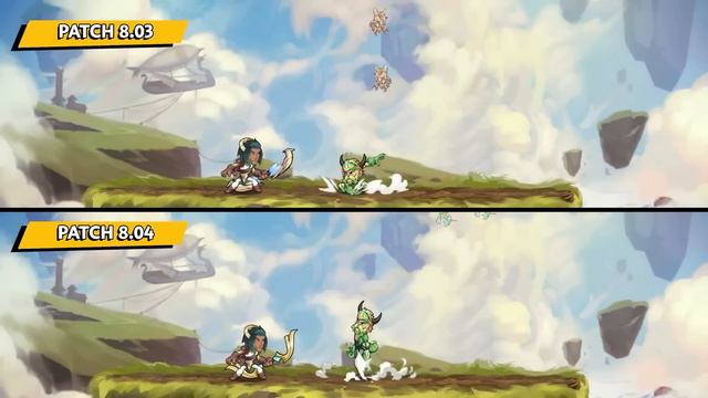 NERF NO WUSHANG E MUITOS BUGS NESSA ATUALIZAÇÃO DO BRAWLHALLA смотреть онлайн