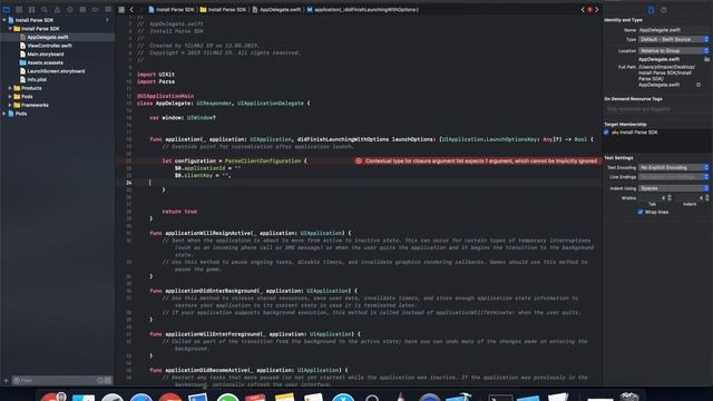 Swift 5 Install Parse SDK смотреть онлайн