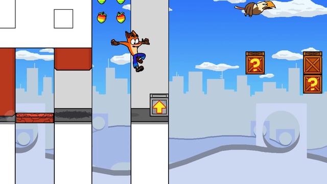 Crash N. Tense Adventure - Fan Made 2-D Crash Bandicoot Game смотреть онлайн