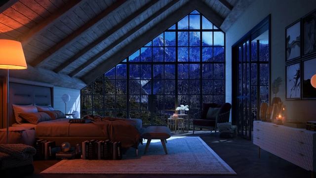 Help Me Sleep With Rain Sounds & Gentle Wind | Soothing Rain Sounds For Sleeping, Relaxing, Insomni