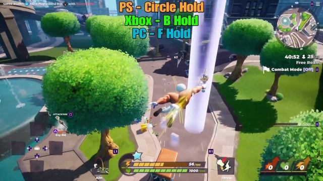 How to Fly on Key Bat | Rumbleverse смотреть онлайн