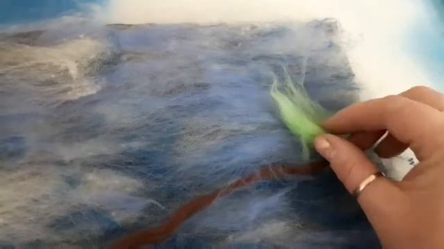 рисование шерстью смотреть онлайн