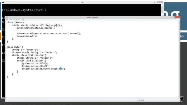 Learn Java Programming - Static Nested Classes Tutorial смотреть онлайн