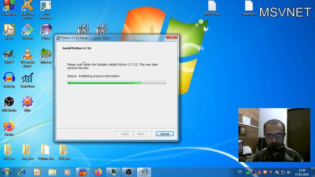Installing Python 2.7.12 + PyGTK 2.24.2 on Windows 7 Pro смотреть онлайн
