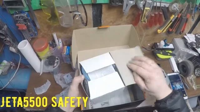 РЕСПИРАТОР JETA 5500 РАСПАКОВКА