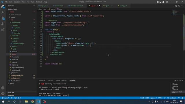 3/7 - Blog Application | MERN Stack | React, Node, Express, MongoDB | JWT Authentication смотреть онлайн