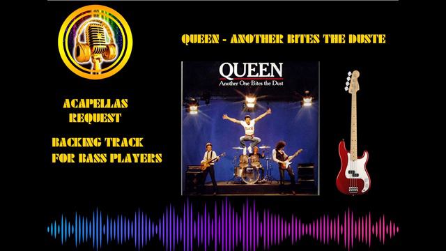 Queen Another One Bites The Dust Backing Track for bass player no bass (Play Along) смотреть онлайн