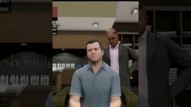 GTA5 story videos, Michael to cut a beard and many hair style #shorts #gta5 #viralshorts смотреть онлайн