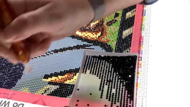 Finishing up Mad Hatter #diamondartclub #AliceInAWinterWonderland #diamondpainting смотреть онлайн