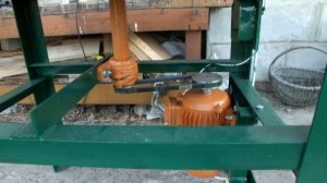 Самодельный фрезерный станок по дереву с насадными фрезами ч 3.mp4