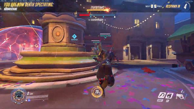 Тестовый стрим Overwatch, 35мегабит NVENC, Beeline смотреть онлайн