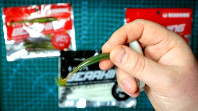 Съедобный силикон BearKing с АлиЭкспресс | Тест под водой | Копии Keitech Swing Impact и Easy Shine смотреть онлайн